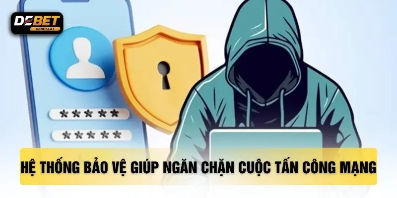 Hệ thống bảo vệ giúp ngăn chặn cuộc tấn công mạng